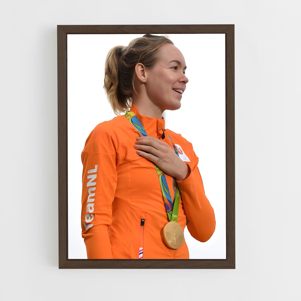 Poster Médaille d'Argent – affiche Cyclisme (vue 5)